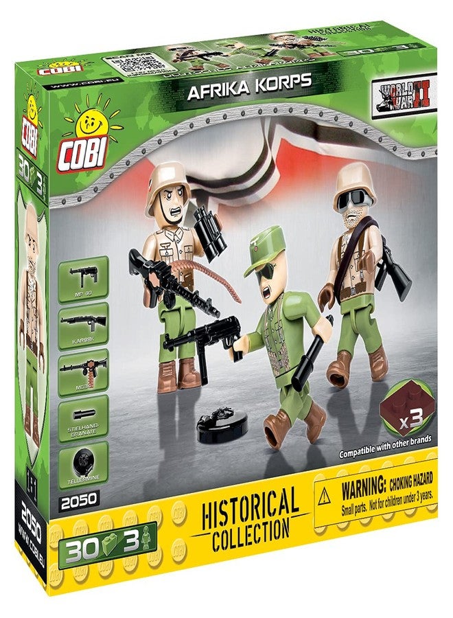 COBI Historical Collection Afrika Korps Figures - Image 2